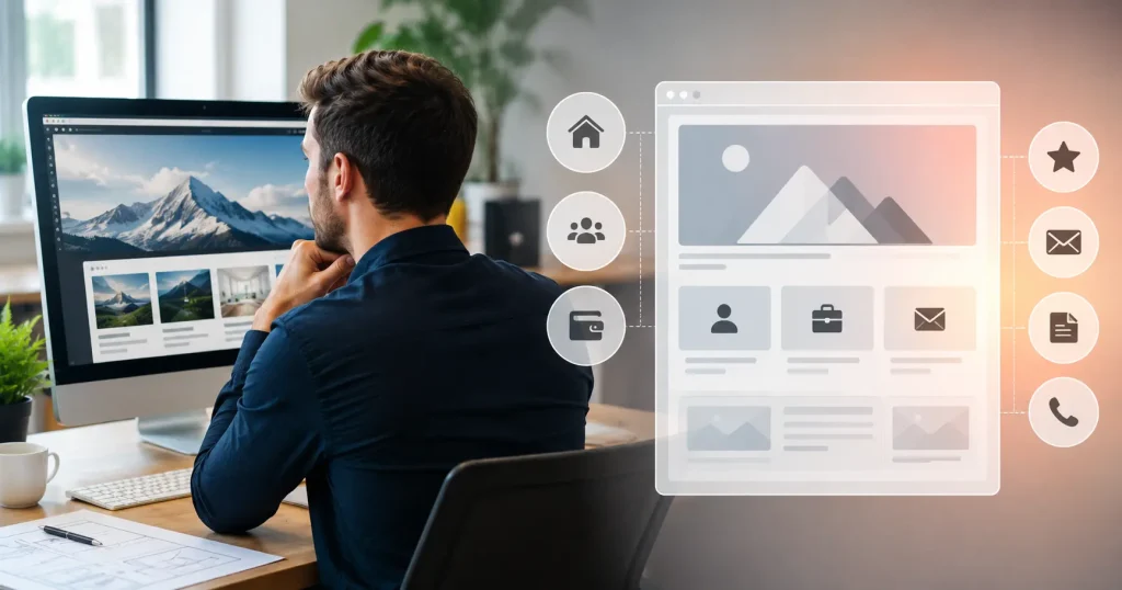 pages for a business website
