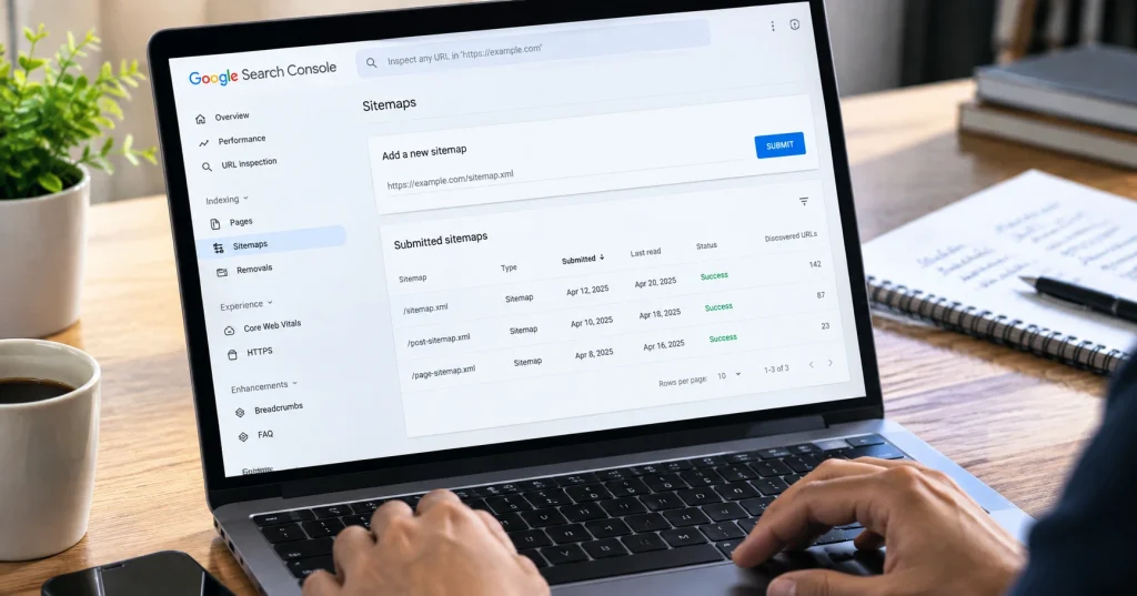 Submit a Sitemap to Google Search Console